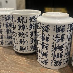 Rare: 🍣 Vintage Japanese Sushi Cups * 4pc! 