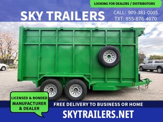 Dump Trailer 8.5x14x6
