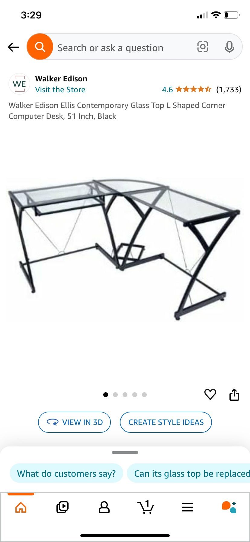 Corner desk