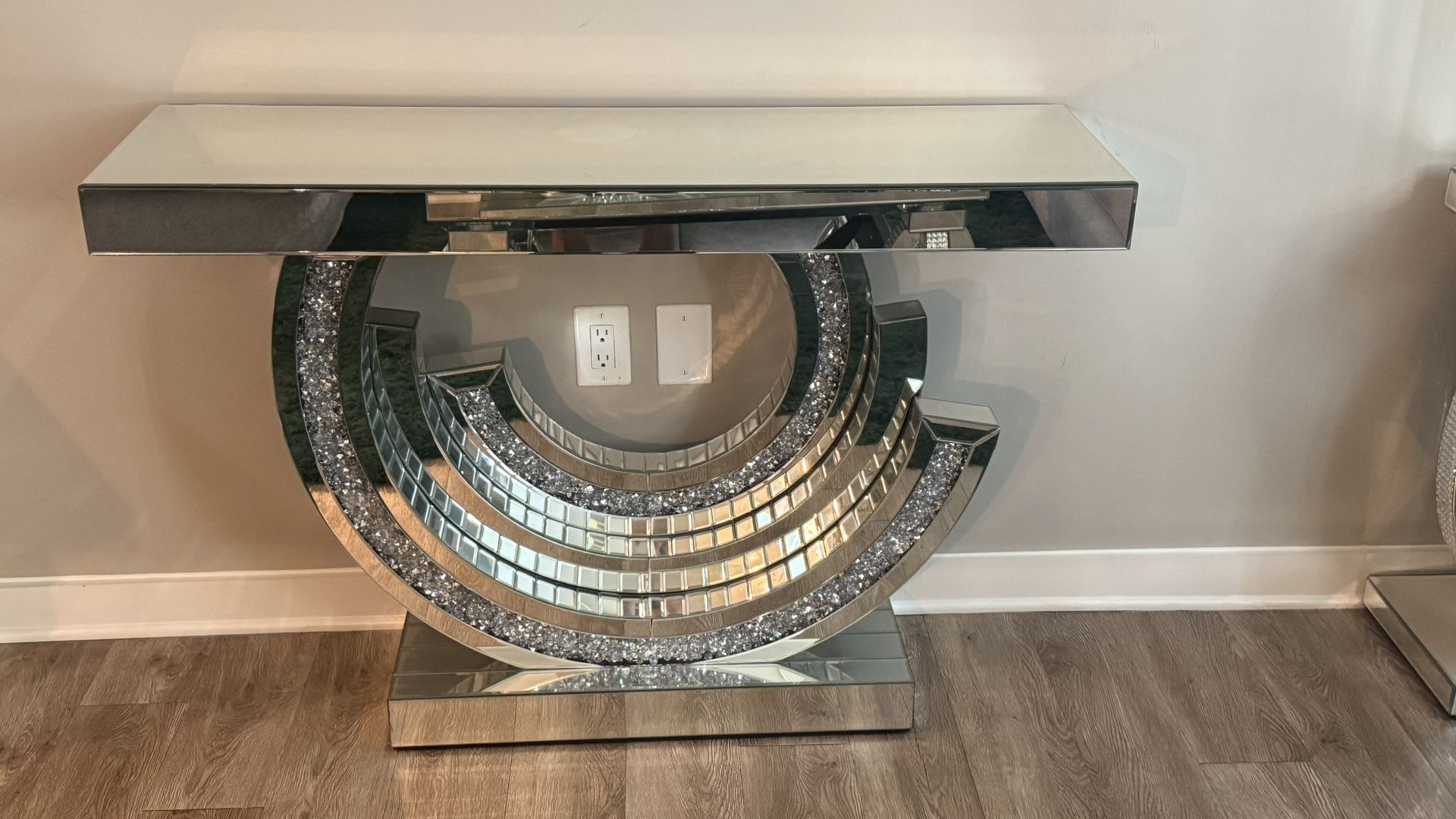 Glass Console table