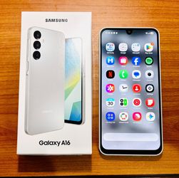 Samsung Galaxy A16 128GB Unlocked -BRAND NEW -Perfect for Traveling//Gift!!