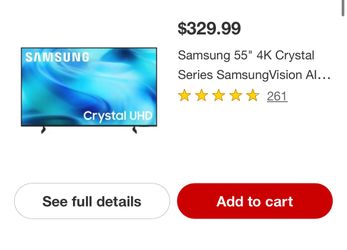 55in Samsung tv