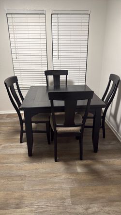 Dinning table and chairs
