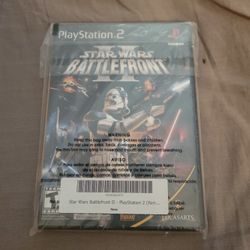 Starwars Battle Front 2 For PS2