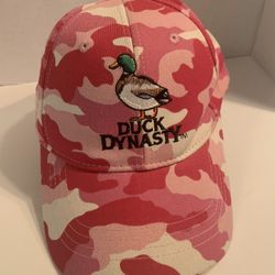 Duck Dynasty Pink Camo A&E  Cap Adjustable Strap