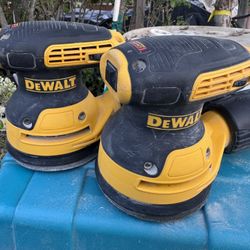 Dewalt Sander 3 Amp Corded 5 Inch . Variable Speed Random Orbital Sander