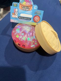 Super rare pink holographic glitter dumpling