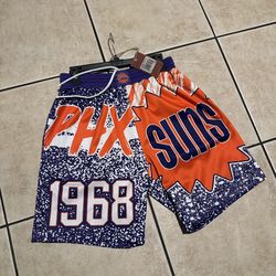 Phoenix Suns Mitchell & Ness Shorts Jumbotron Submimated