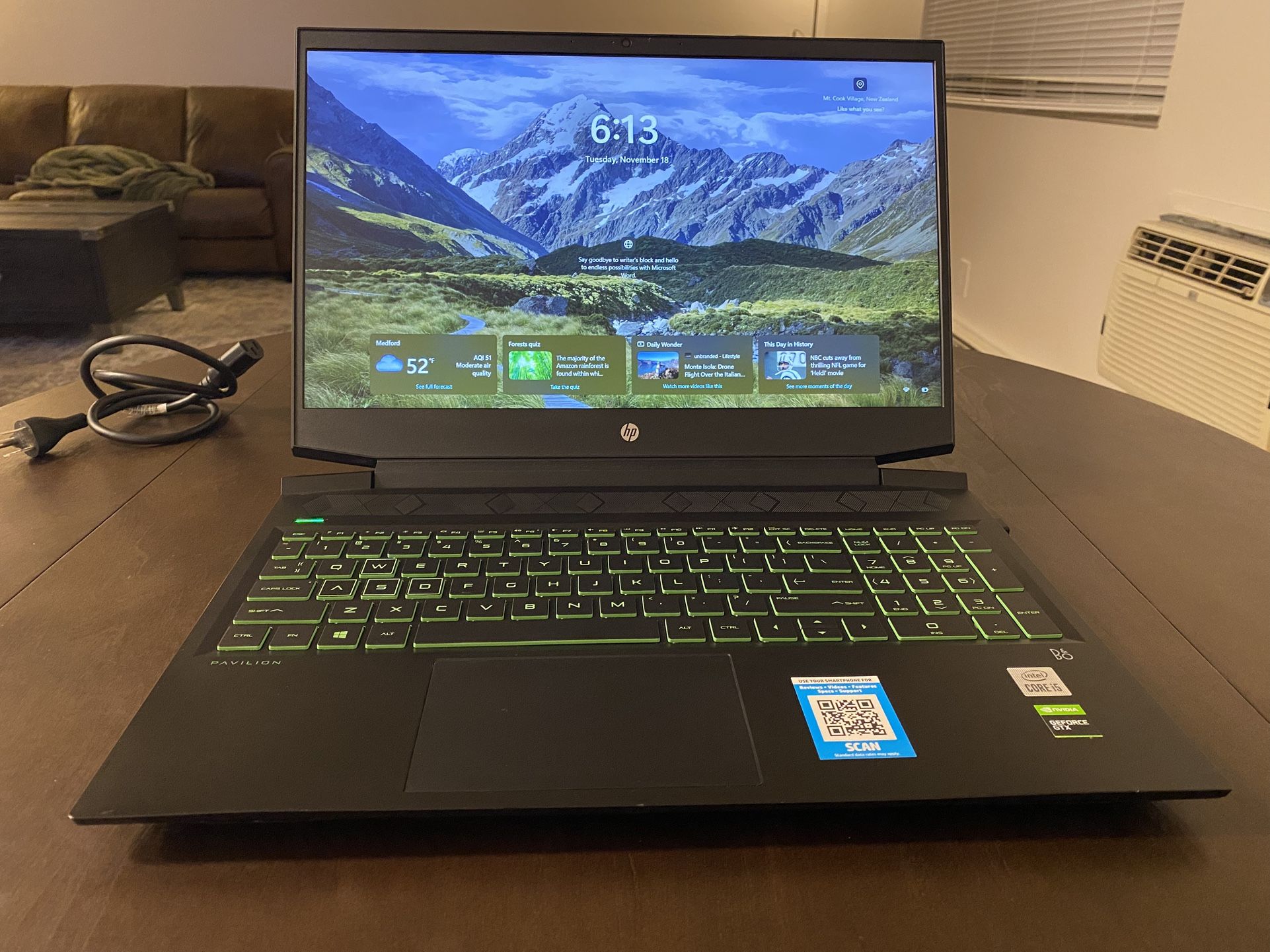 HP Pavilion gaming laptop