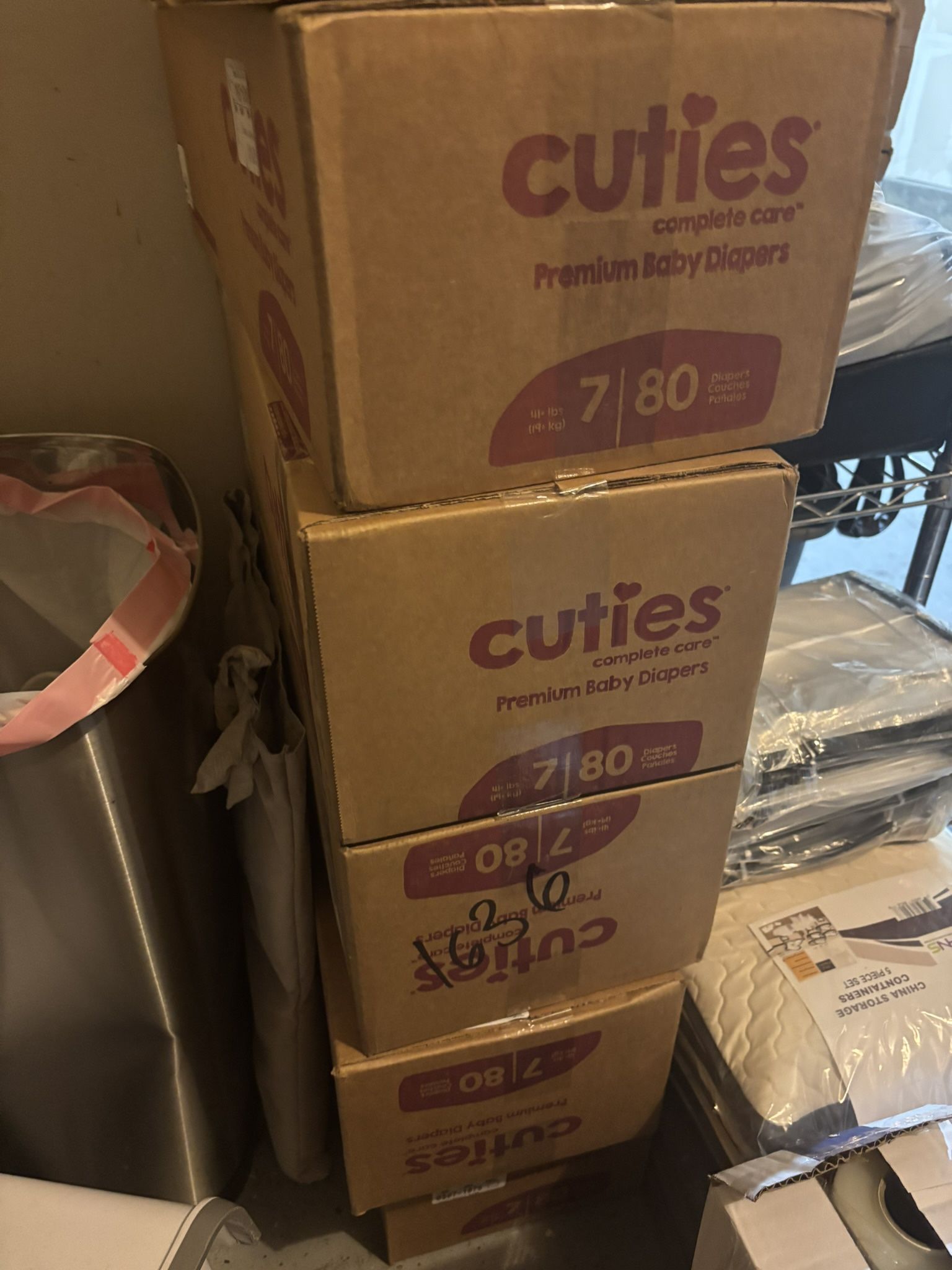 400 Size 7 Free Diapers