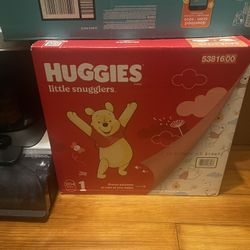 Huggies Size 1  (204 Diapers )