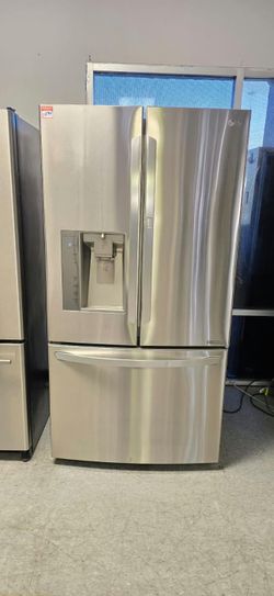LG French Door Fridge – Stainless, Ice/Water, 26 cu ft