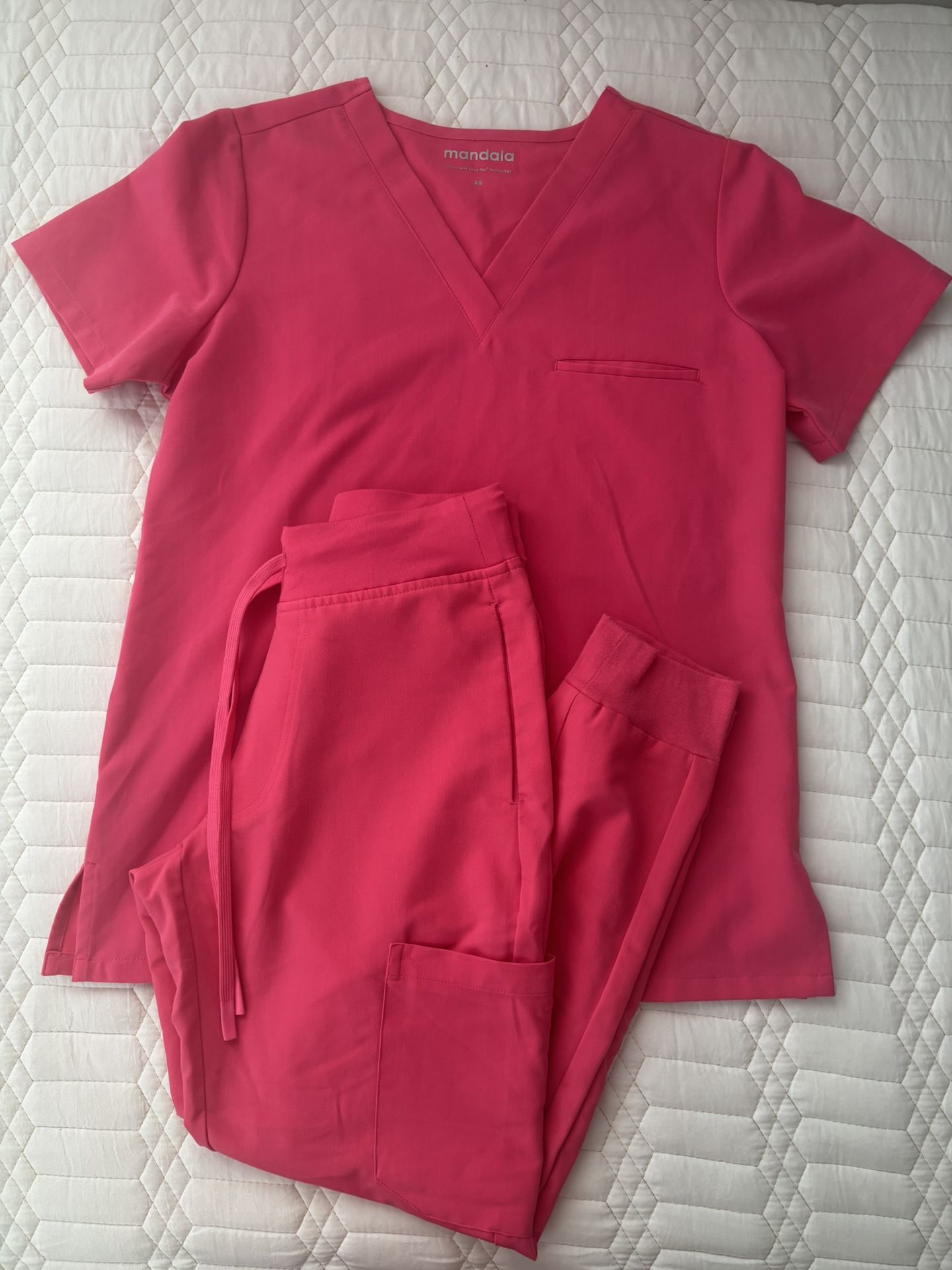 Pink Scrub Set