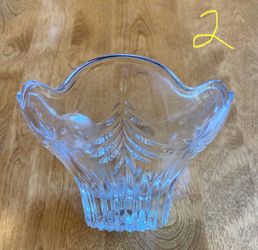 Decorative Glass Bowl 6” x 4”