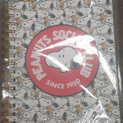 New Peanuts Tabbed Journal Book 