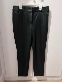 LOFT Faux Leather Pants Size 8P USED