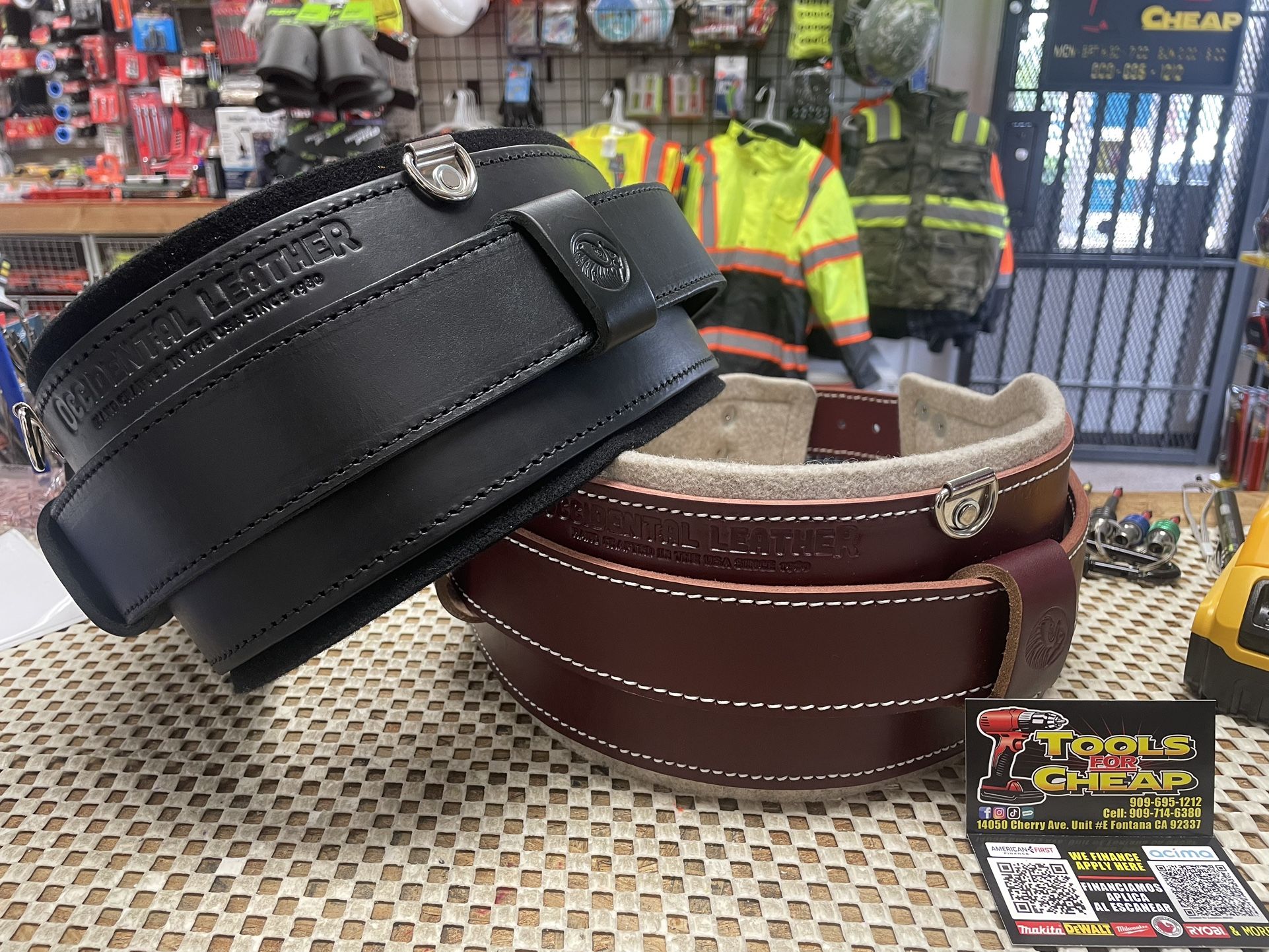Occidental Leather Stronghold Belt System ( BELT ONLY ) $165 EACH.