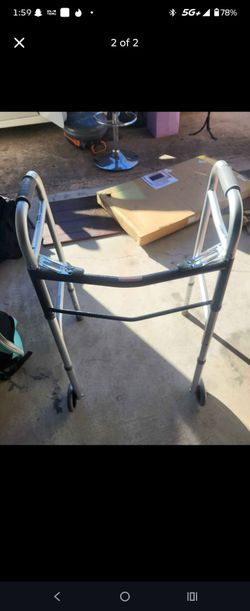 Folding Walker with Wheels