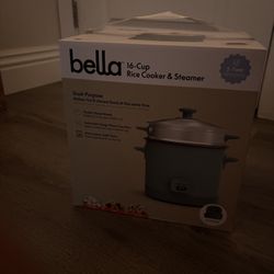 bella rice cooker & steamer