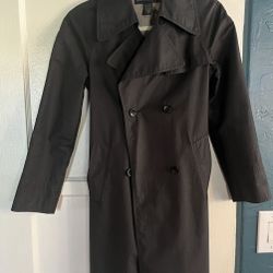Banana Republic  Women’s Black Trench Coat-size XS