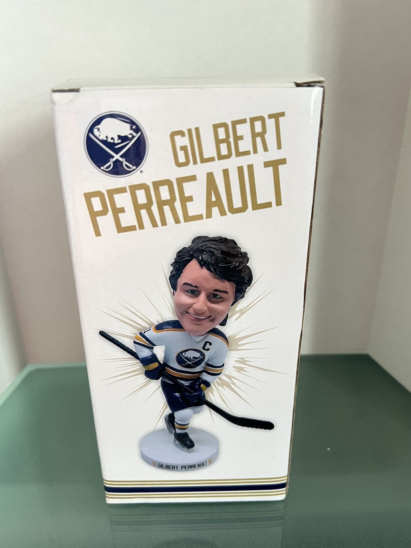 Buffalo Sabres Gilbert Perreault 50th Anniversary Bobblehead