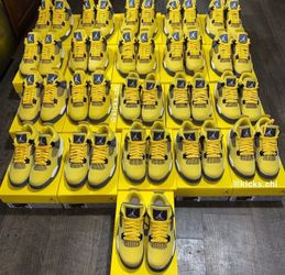 Retro Jordan "Lightning" 4's