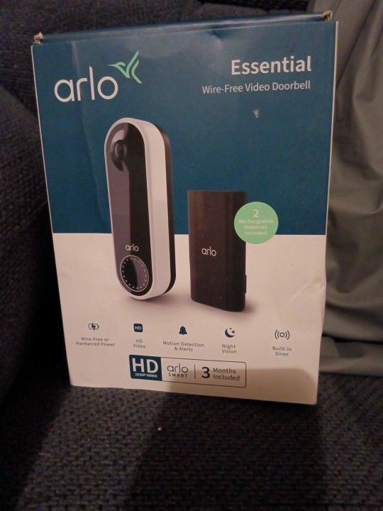 Arlo Essential Wire Free Video Doorbell