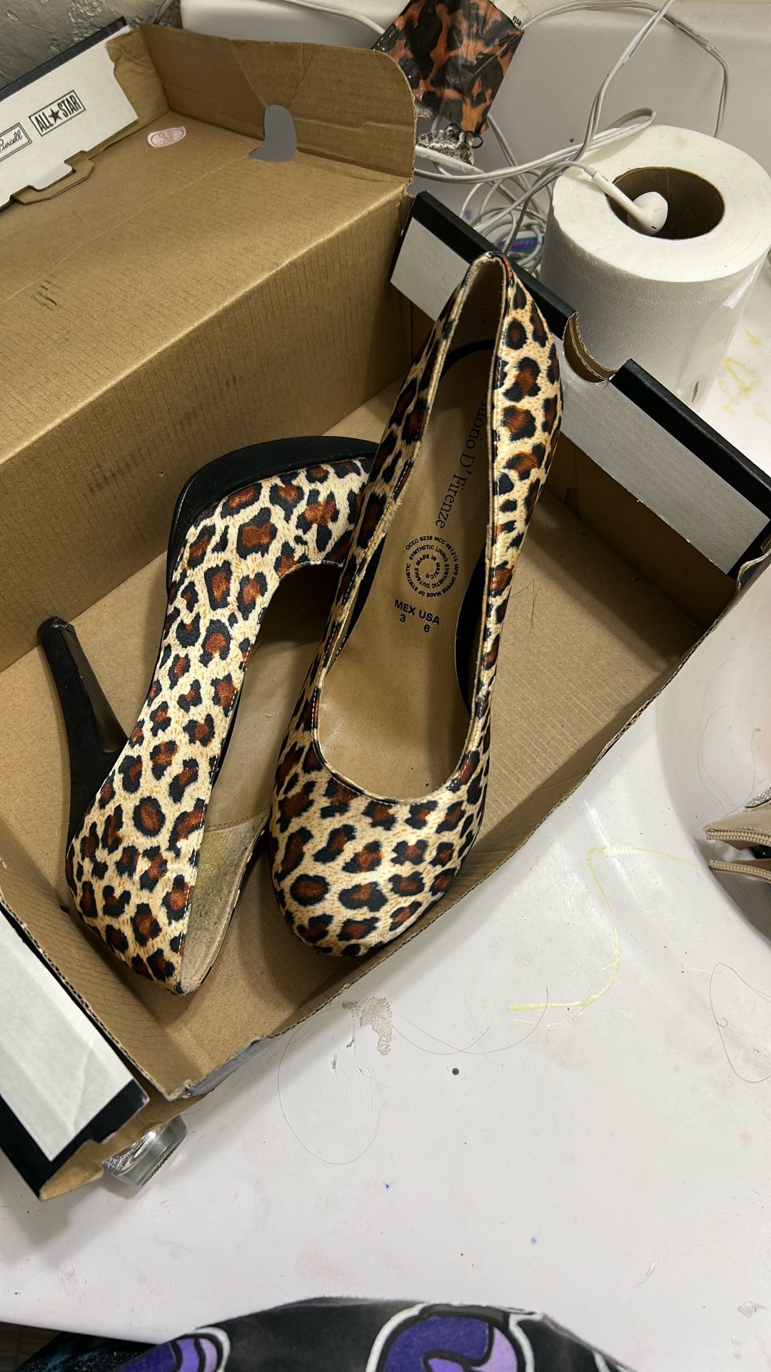 Cheetah Print Heels