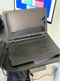 HP 15 inch touchscreen laptop