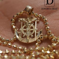 Gold anchor