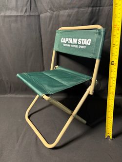 Captain Stag Portable Foldable Lightweight Camping Chair