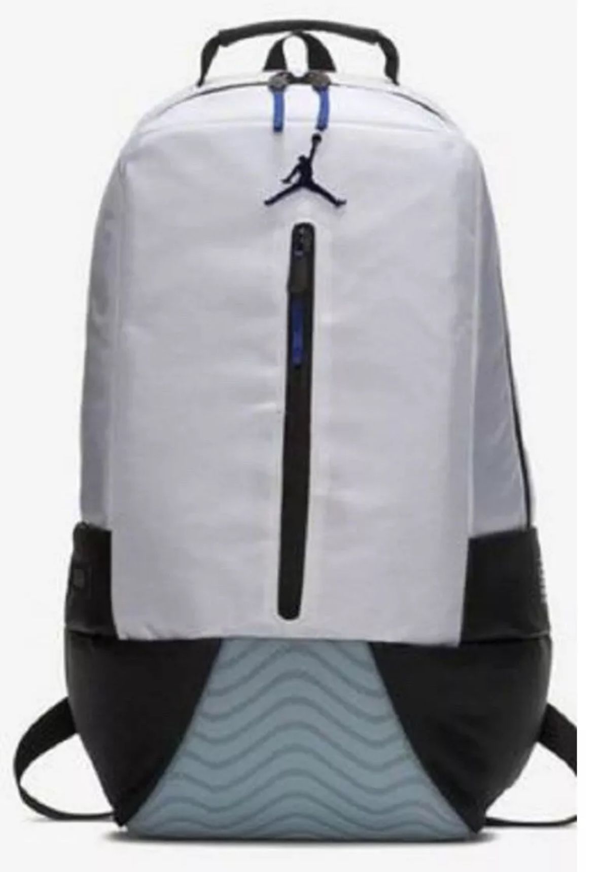 Nike Air Jordan Retro 11 Concord Jumpman Backpack Bag White Navy
