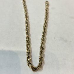 14k Gold Bracelet #110410-7 MJ