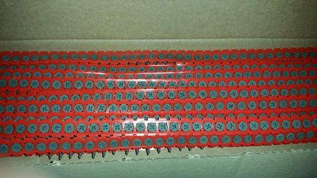 Colated drywall screws
