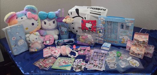 SANRIO ACCESSORIES & STATIONARY LOT
