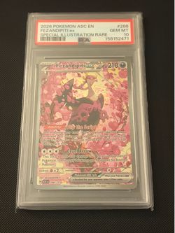 2026 Pokemon Fezandipiti ex Ascended Heroes Special Illustration Rare #288 PSA 10 Gem Mint