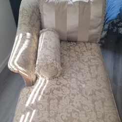 Long Chair With Arm Rest