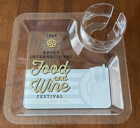Epcot International Food & Wine Festival Tray 2016 *Disney*
