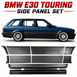 BMW E30 MTech 2 Side Skirts & Door Panel Pod Set