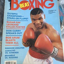 25 Mix Of Mike Tyson Boxing Magazine 