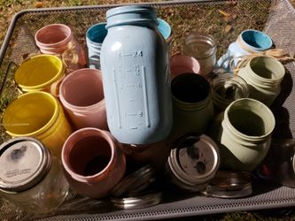 Mason Jars. Various sizes
