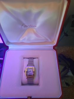 Authentic CARTIER Santos De Galibee Women's Watch