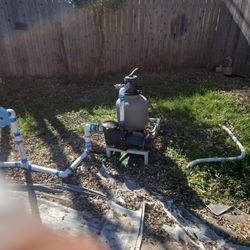 Pool Pump And Sand Filter 