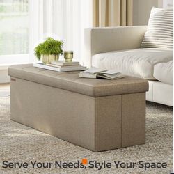 Bench ottoman storage box