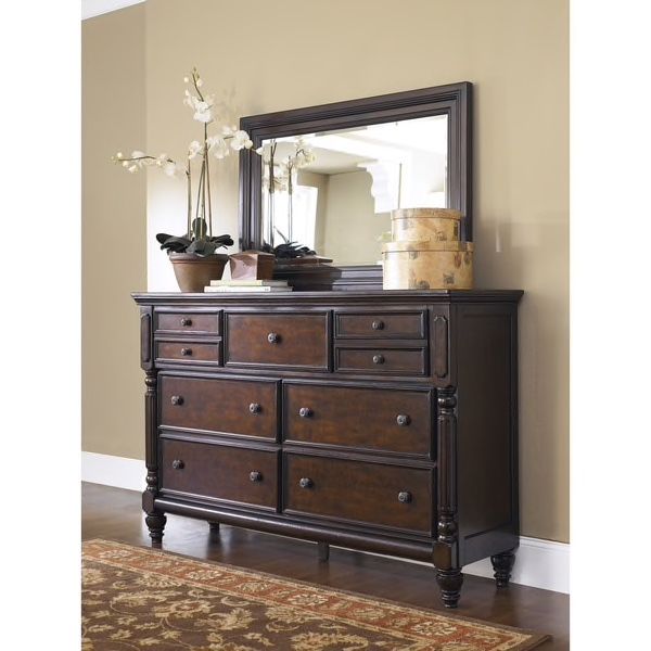 Ashley Furniture Key Town Bedroom Set (Dresser & Armoire)