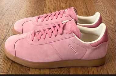 Adidas Gazelle Pink Suede Sneakers