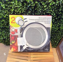 MIU 2-Piece Silicone Splatter Guards.$15