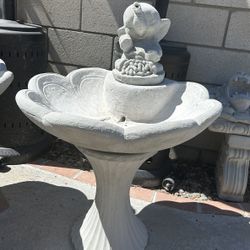 New Elephant Fountain Made Out Of Cement Perfect Gift 