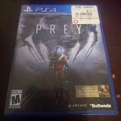Prey video game PS4