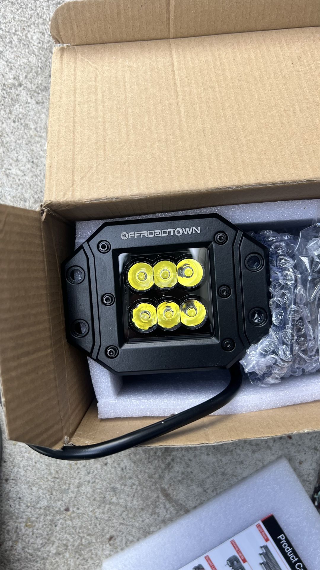 LED Driving Lights Reverse Backup Light